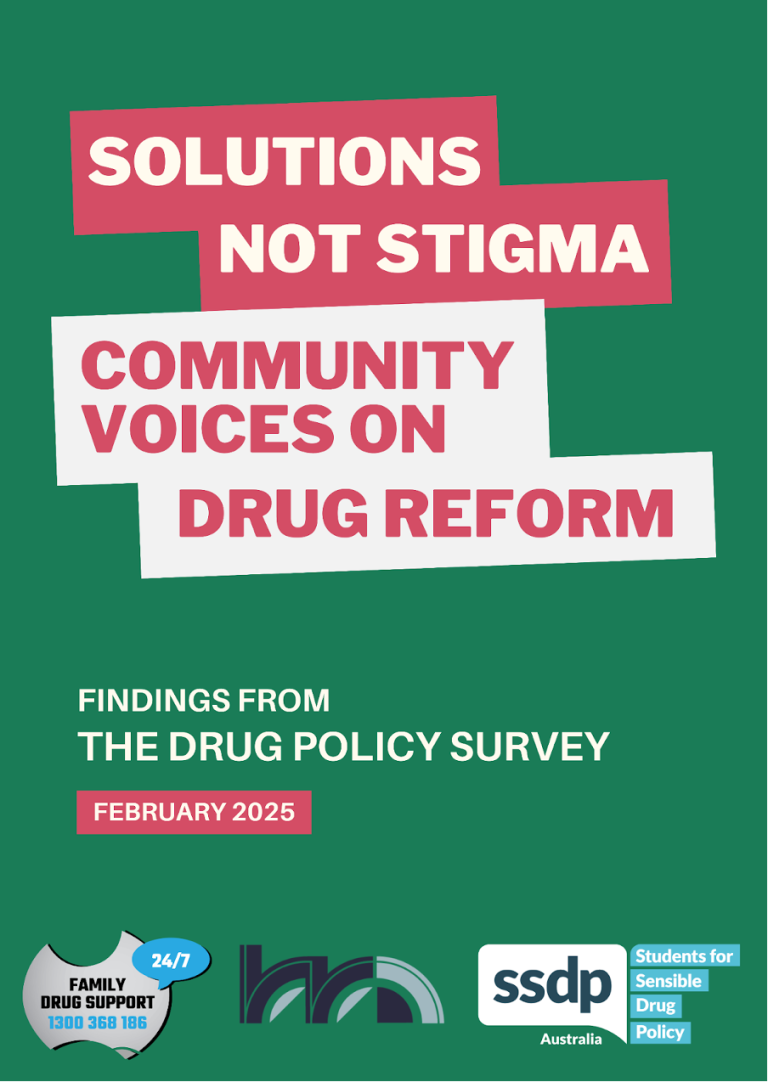 Harm Reduction Australia – Reducing the harm of using drugs